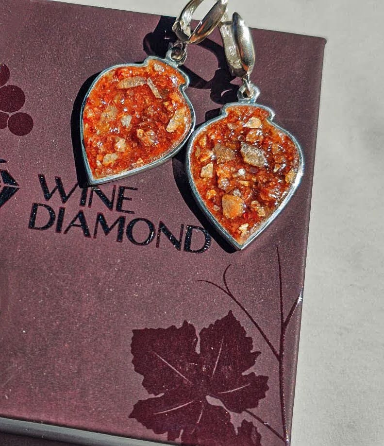 Earring "Kvevri" (Rkatsiteli)